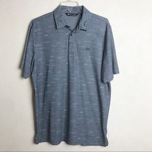 Travis Mathew Gray Polo Shirt
